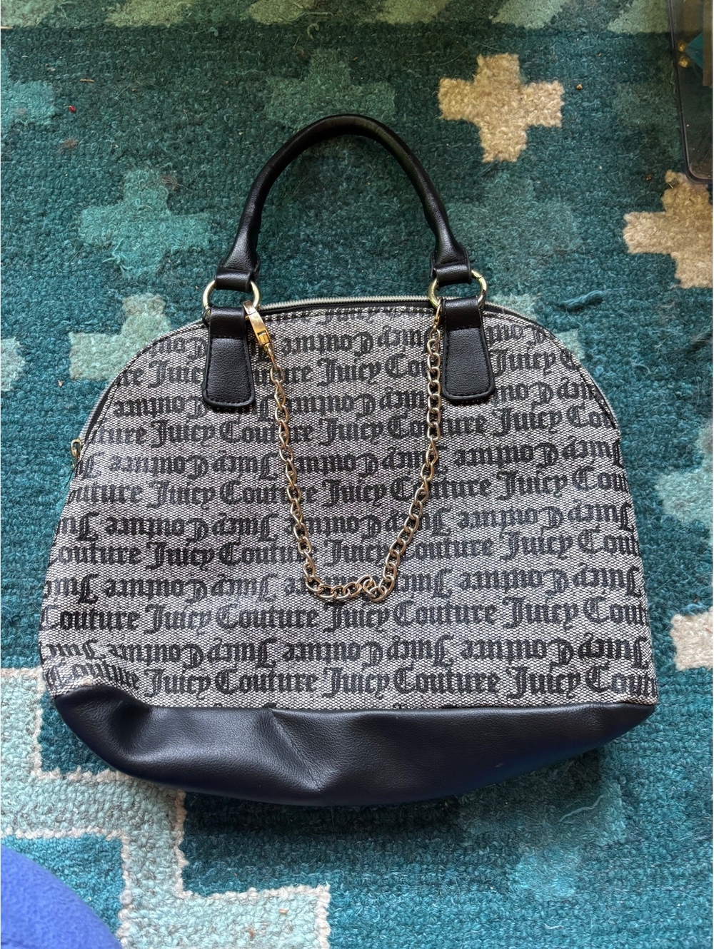 Juicy couture black and grey chain bag - Picture 5 of 5